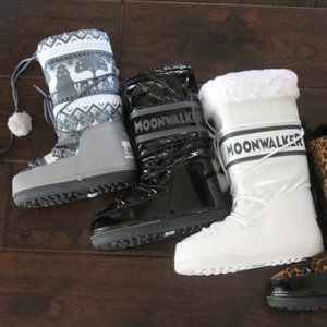 Walk around in style in MoonWalkers. Multiple sizes